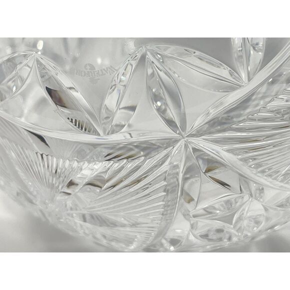 Waterford Millennium Times Square 2000 Crystal Cut Shade Hurricane Glass Only - Picture 7 of 9